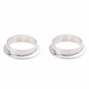 2.5 inch SS 304 V-band Clamp Flange Kit FOR Turbo Exhaust Down Pipe Y6I6
