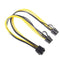 8Pin to Graphics Video Card Double PCI-E 8Pin(6Pin+2Pin)Power Supply Cable