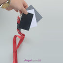 Digital Camera 3in1 Pocket-Size White Black Grey Balance Cards Neck Strap