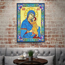 5D DIY Special Shaped Diamond Painting Religious Cross Stitch Mosaic Kit