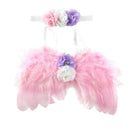 Kids Newborn Baby Infant Fancy Party Fairy Feather Angel Wings Christmas Party
