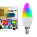100-265V Wifi RGBCW Smart Light Bulb 300LM E14  Dimmable Lamp for Alexa