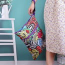 Waterproof Reusable Wet Bag Printed Diaper Nappy Bags with Two Zipper (A) A