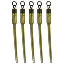 30pcs Alloy Carp Fishing Connector Solid Bag Stem Stems Leader Accessories