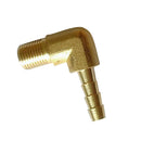 6x Male 90 Degree Elbow Hose Straight Barb Pipe Working Connector Access