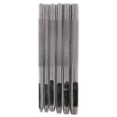 6pcs Heavy Duty Durable Hollow Punch Set Leather Working Vinyl Tools 1-4mm