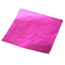 100pcs Square Sweets Candy Chocolate Lolly Paper Aluminum Foil Wrappers Pin C6V8