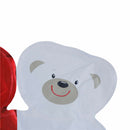 Valentines Wedding Party Decor double bear hug Heart Foil Helium Balloons  Z