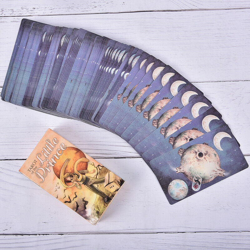 Tarot of the Little Prince Cards Deck Instructional Booklet Divination Moon  Hn
