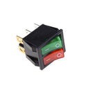 Red Green Light 6Pins Double SPST On/Off Boat Switch 16A 250V AC 20A 125V AC LJ