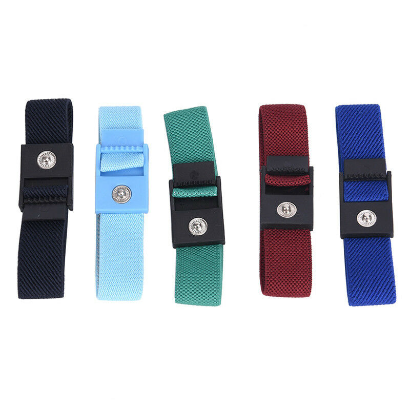 Anti Static Cordless Bracelet Electrostatic ESD Discharge Cable Wrist`Strap  Gw
