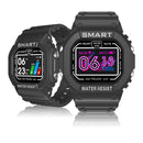 K16 Smart Watch IP68 Waterproof Heart Rate Monitor Fitness Tracker (Black) A
