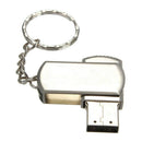 Office 128MB USB 2.0 Metal Keychain Flash Memory Stick Drive U Disk O4H9