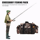 F104 for Fishing Reel Lure Oxford Fabric Fishing Bag Shoulder Crossbody Bag
