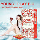 MingLiu Condom 10 Count Youth Passion Large You Know 55mm Smooth Lubricated Q3F5
