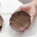 1Pcs Durable Walnut Wood Coasters Placemats Decor Heat Resistant Drink Mat