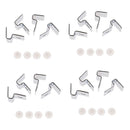 8pcs Aquarium Glass Cover Support Fish Tank Lid Cover Bracket 5mm