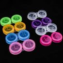 10 x Contact Lens Cases - Colour Coded L and R Soaking Storage Cases, Rando