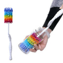 Silicone Baby Bottle Brushes for Cleaning Kids Milk Feed Bottle Nipple Paci