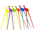 1 Pair Chopsticks For Sushi Baby Kids Cartoon Food Sticks Easy Use Fun Lear K1T6