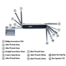 Giyo 13 In 1 Multi-Function Bicycle Repair Tools Portable Bike Tools Mounta