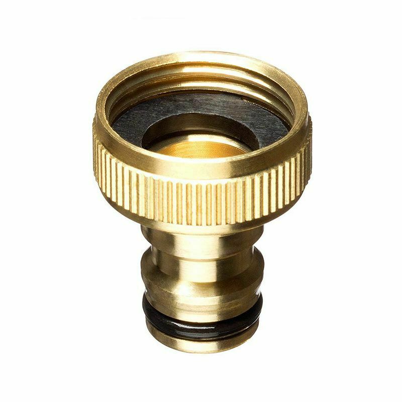 4Pcs Garden Water Hose Pipe Fitting Tap Male Faucet Connectors, Garden Hose