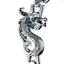 Men Locomotive Style Stainless Steel Dragon Bracelet Personality Bangle