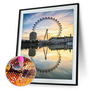 5D Diamond Painting Ferris Wheel Round Drill Embroidery Mosaic Kit (k950)