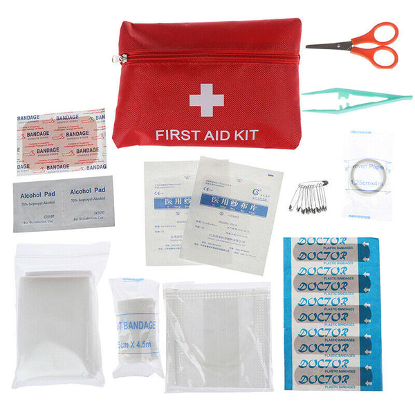 1 Set First Aid Energency Mini Outdoor Home Medical Bag Emergency Survival-y