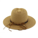 Western Cowboy Hat Sun Hat for Men Cowgirl Summer Hats for Women Lady Straw