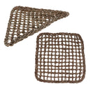 Set of 2 Reptile Corner Hammock Bed Seaweed Lounger Reptile Swing Bed