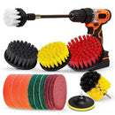 Drill Brush Set, Extend Long Attachment, Scrub Pads, Sponge, Power Scrubber