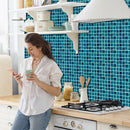 Retro Floor Tiles Wall Stickers Self-adhesive Decals for Kitchen (MSC063)