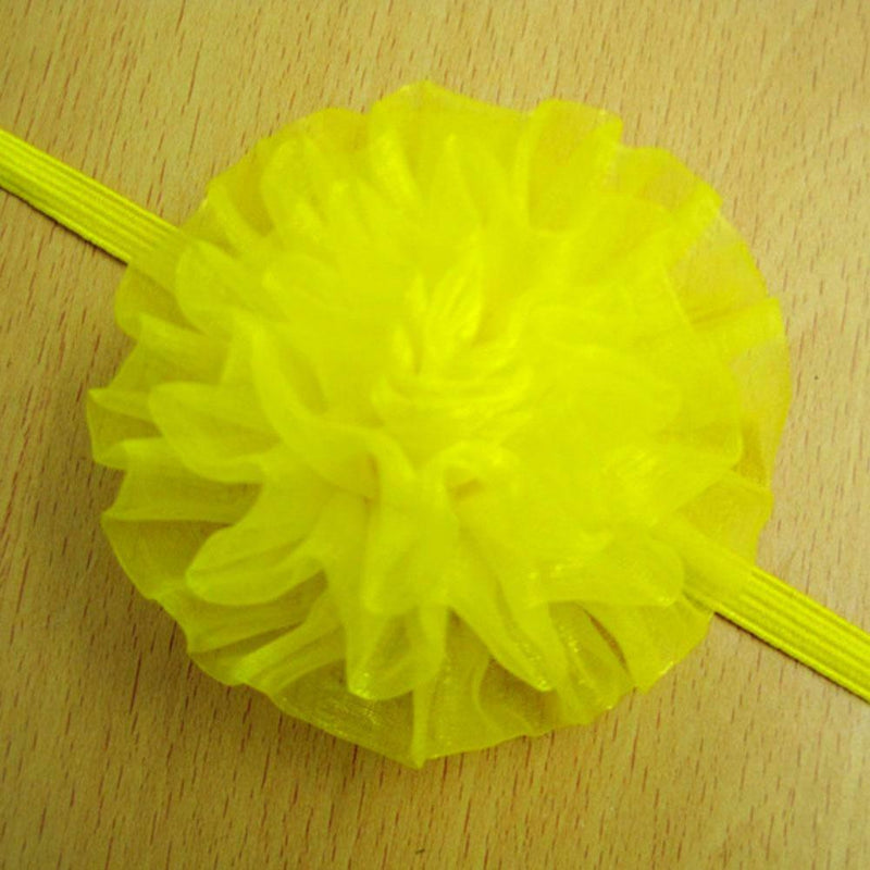 10pcs Girls Baby Children Satin Heand Hair Bow Band Accessories