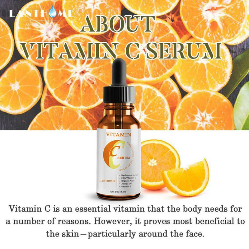 Advanced Vitamin-C Serum Hyaluronic Acid, Aloe Vera, Argan Oil & Vitamin Z0Z4
