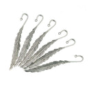 6Pcs Beading Leaf  Bookmarks Book Mark DIY Jewelry Findings Gifts