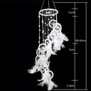 Large White Dream Catcher With Feathers Beads Car Home Room Decoration Ornament
