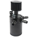 Universal Racing Baffled 3-Port Oil Catch Can Tank Air Oil Separator with R