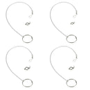 2 Pcs Parrot Peony Cockatiel Foot Chain Bird Training Anklet