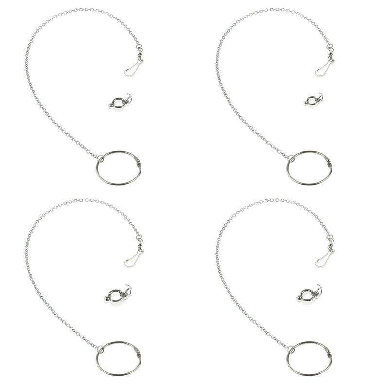 2 Pcs Parrot Peony Cockatiel Foot Chain Bird Training Anklet