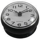 7cm Waterproof Kitchen Bathroom Shower Clock Suction Cup Sucker Wall Black