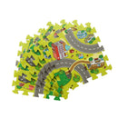9pcs Baby EVA Foam Puzzle Floor Mat Toddler Traffic Route Interlocking Pad