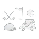 Golf Metal DIY Cutting Dies Stencil Paper Card Scrapbook Embossing Craft