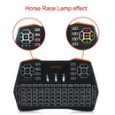 Viboton I8 Plus Backlit Horse Race Lamp Spanish Keyboard Mini Wireless Keyb