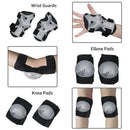 6Pcs 3 - 7 Years Old Outdoor Children'S Knee Pads Elbow Guards Protective G