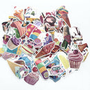 70 Cartoon Summer Drinks Stickers For Decals Cartoon Luggage Laptop Car Styling