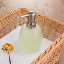 Bathroom Soap Dispenser Glass Bottle Head Metal Head Pump Lotion Container  U1G9