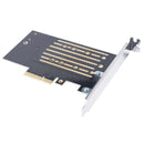1X(Orico Pci-E Express M.2 M B Key Interface Ssd Expansion Card M.2 Nvme To