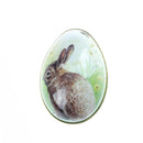 rabbit Easter egg iron receive box candy storage box wedding favor tin box BX