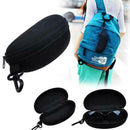 Universal Upgrade Zipper Hook Sunglasses Box Compression Glasses Case